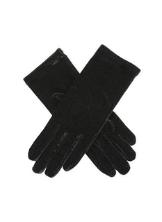 Women's Short Velvet Evening Gloves | Dents